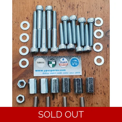 Puch Maxi Pedal Start Engine Cap Screw and nut set.